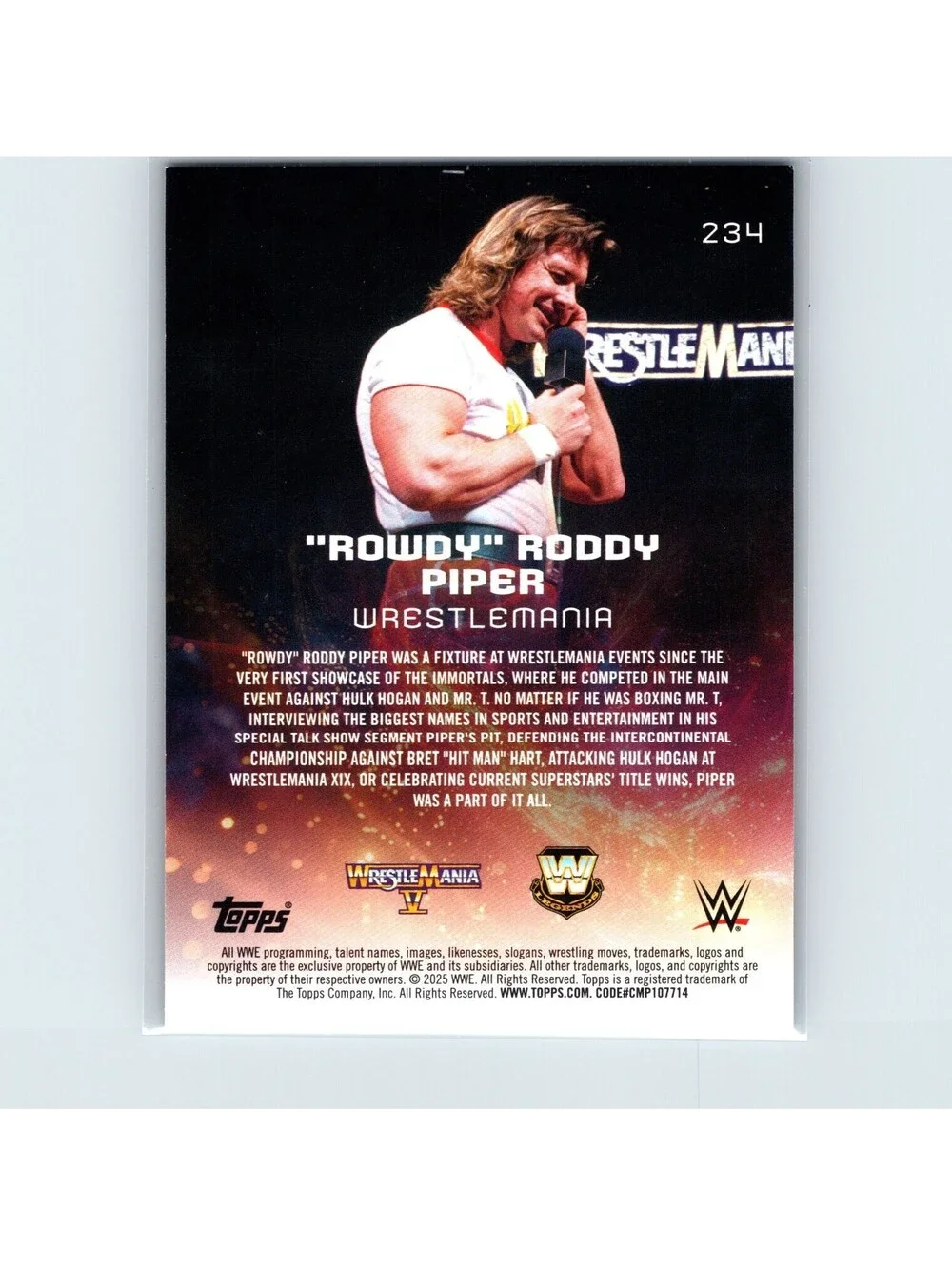 2025 Topps WWE Universe 